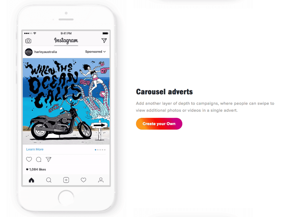 Instagram Carousel Ads