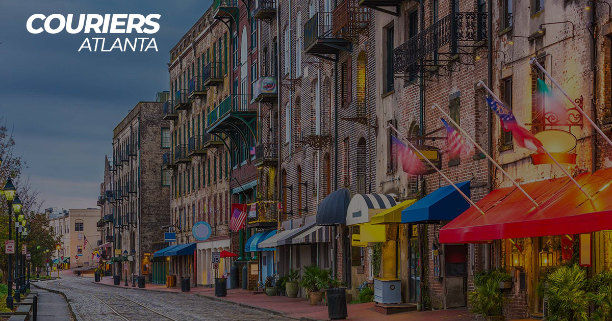 Atlanta to Savannah OnDemand Delivery Service Couriers Atlanta