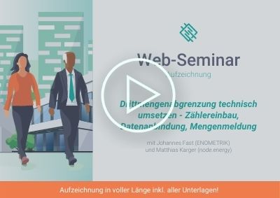 Web-Seminar Aufzeichnung Drittengenabgrenzung technische Umsetzung