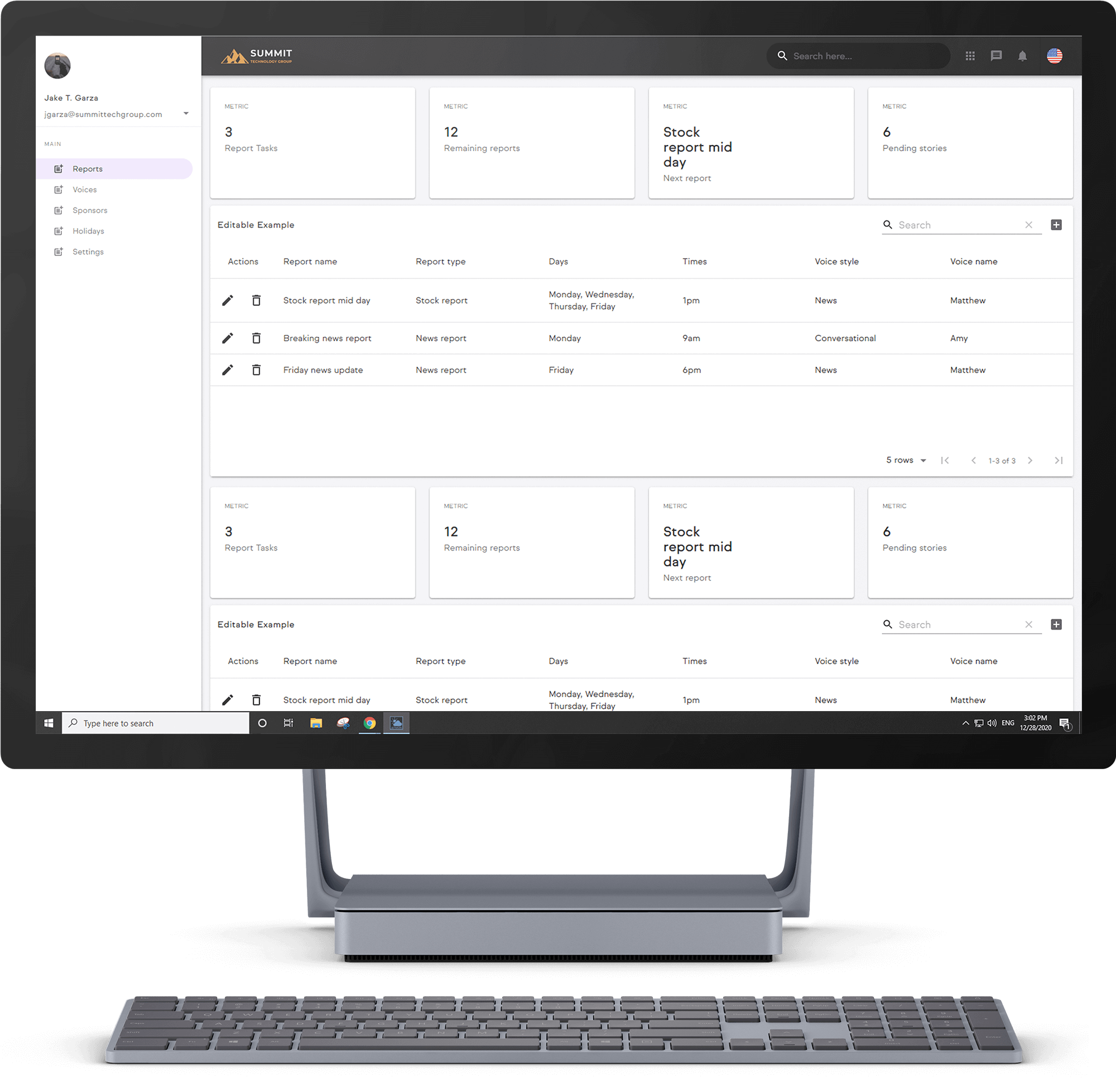 ByLine News Reporting Summit Technology Group
