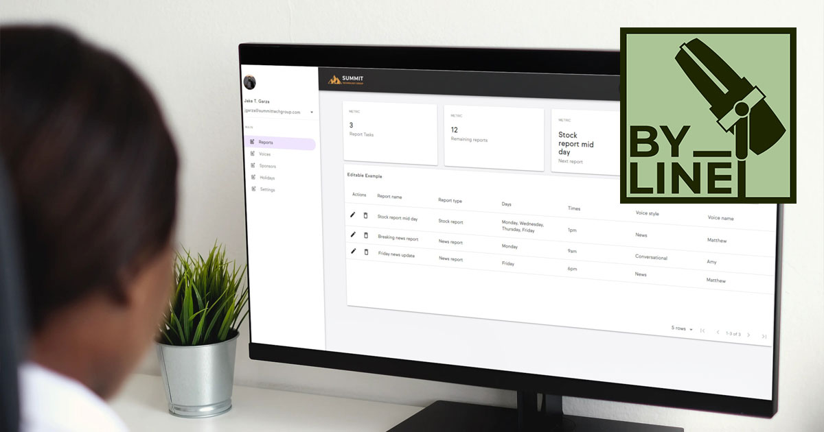 ByLine News Reporting Summit Technology Group