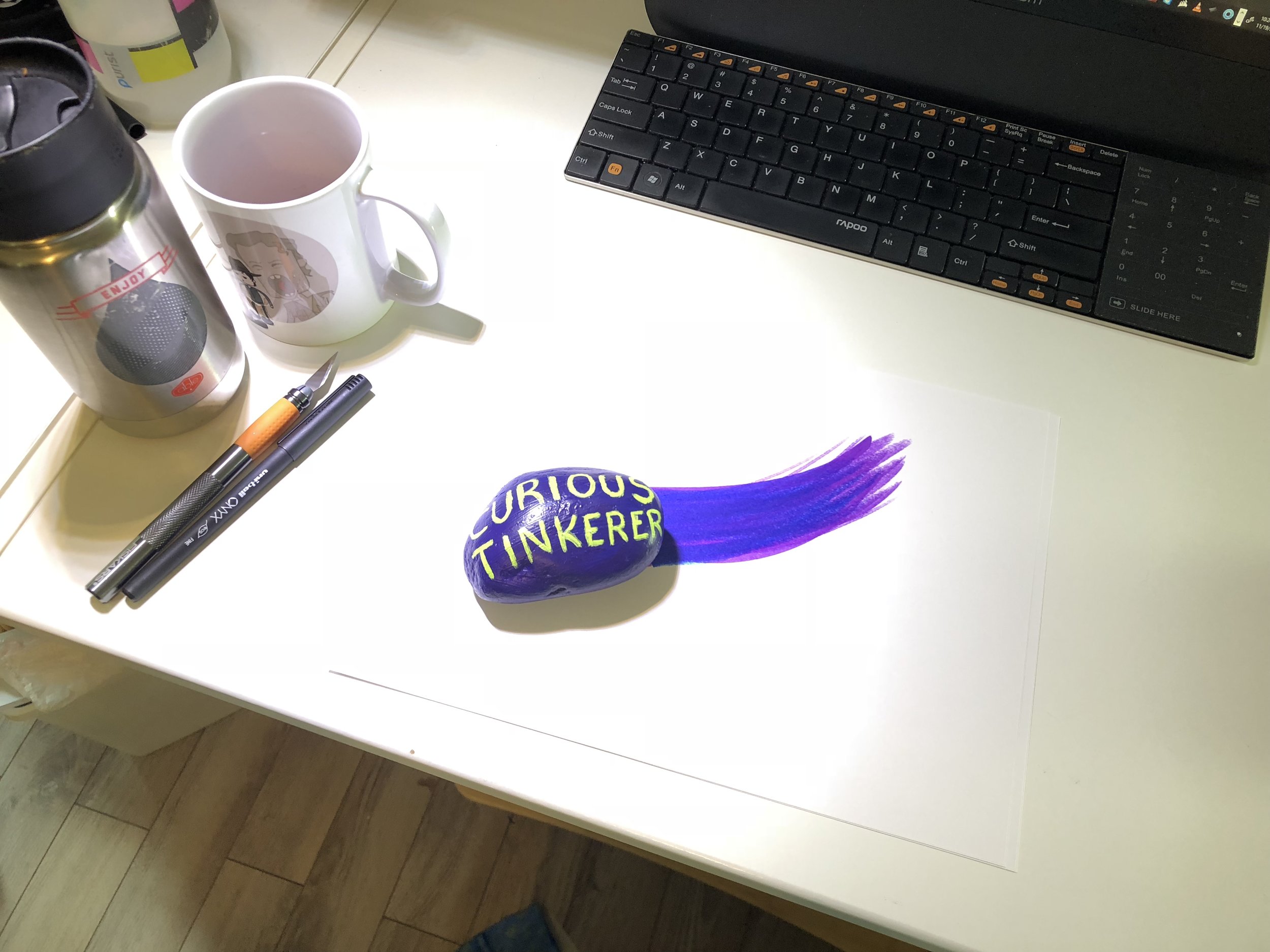 Curious Tinkerer Rock