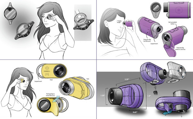 Sunscreenr industrial design sketches