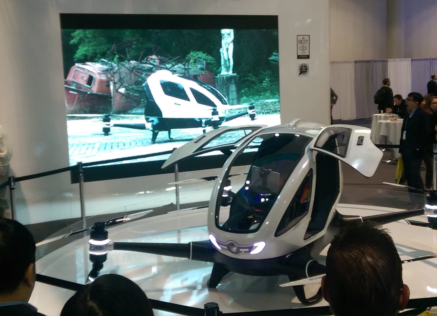 EHANG Autonomous Drone Helicopter