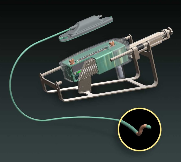 Project Moray Medical Device 3D Rendering