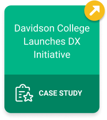 Davidson College Launches DX Initiative Case Study