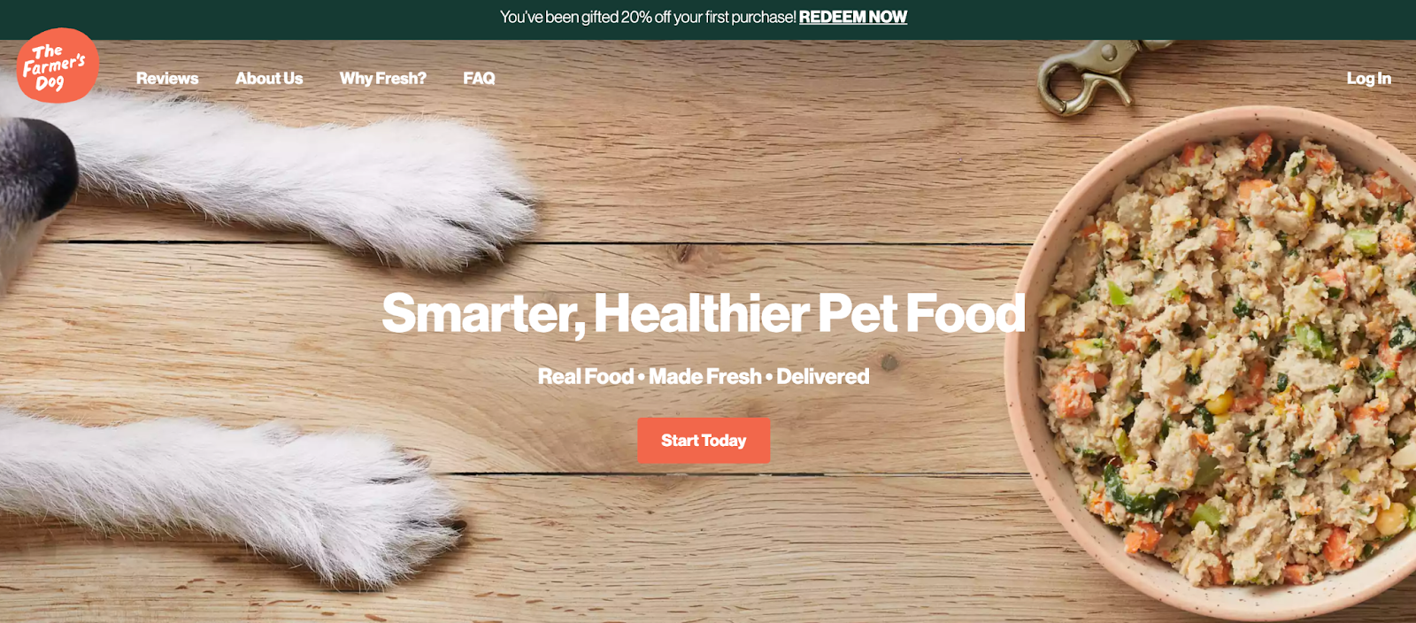 the farmer's dog website