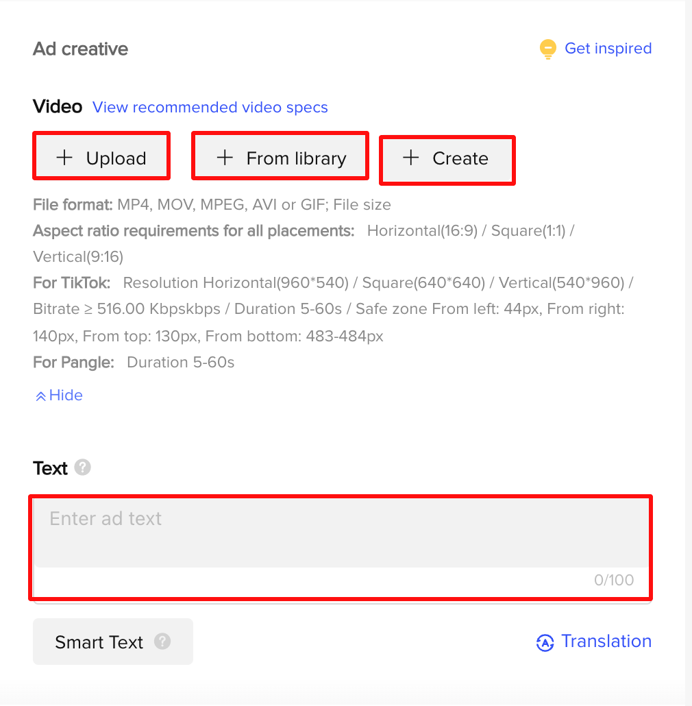tiktok ads set up