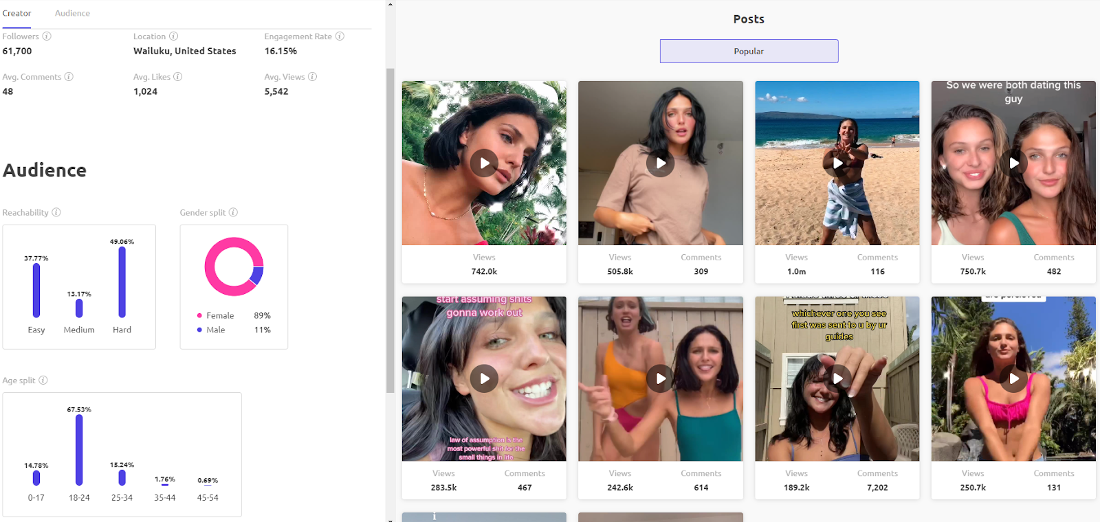 Insense's creator marketplace