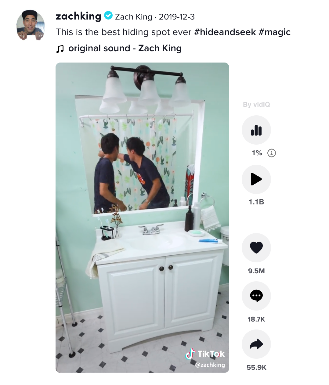 zachking tiktok post