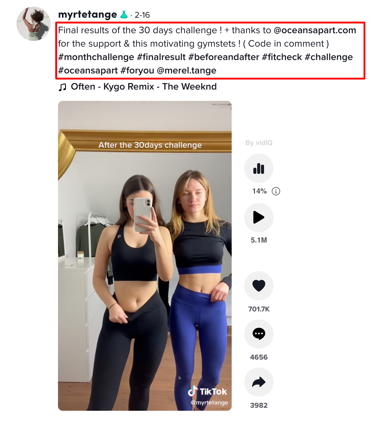 TikTok post from Myrtetange