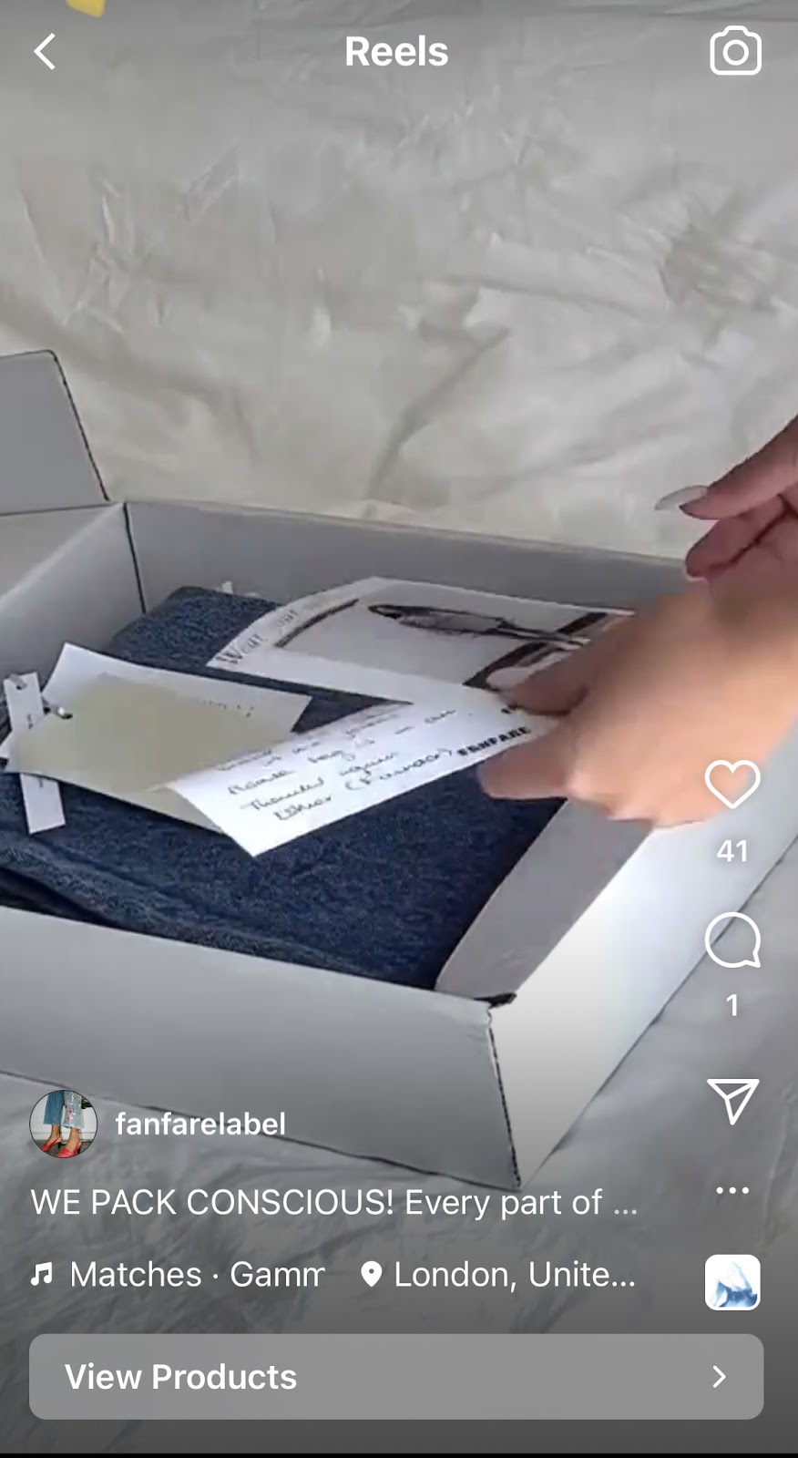 FanfareLabel reel