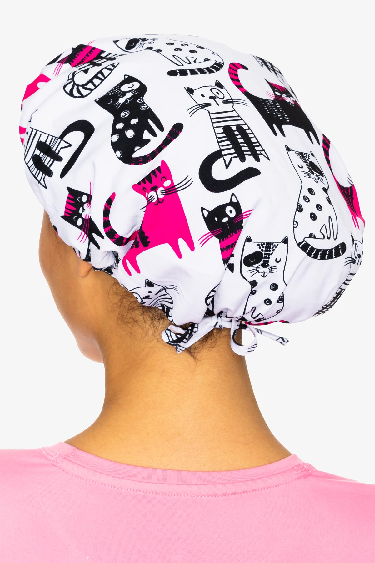 M. Tie in the back for a custom fit
Washable
One size fits most (adult)