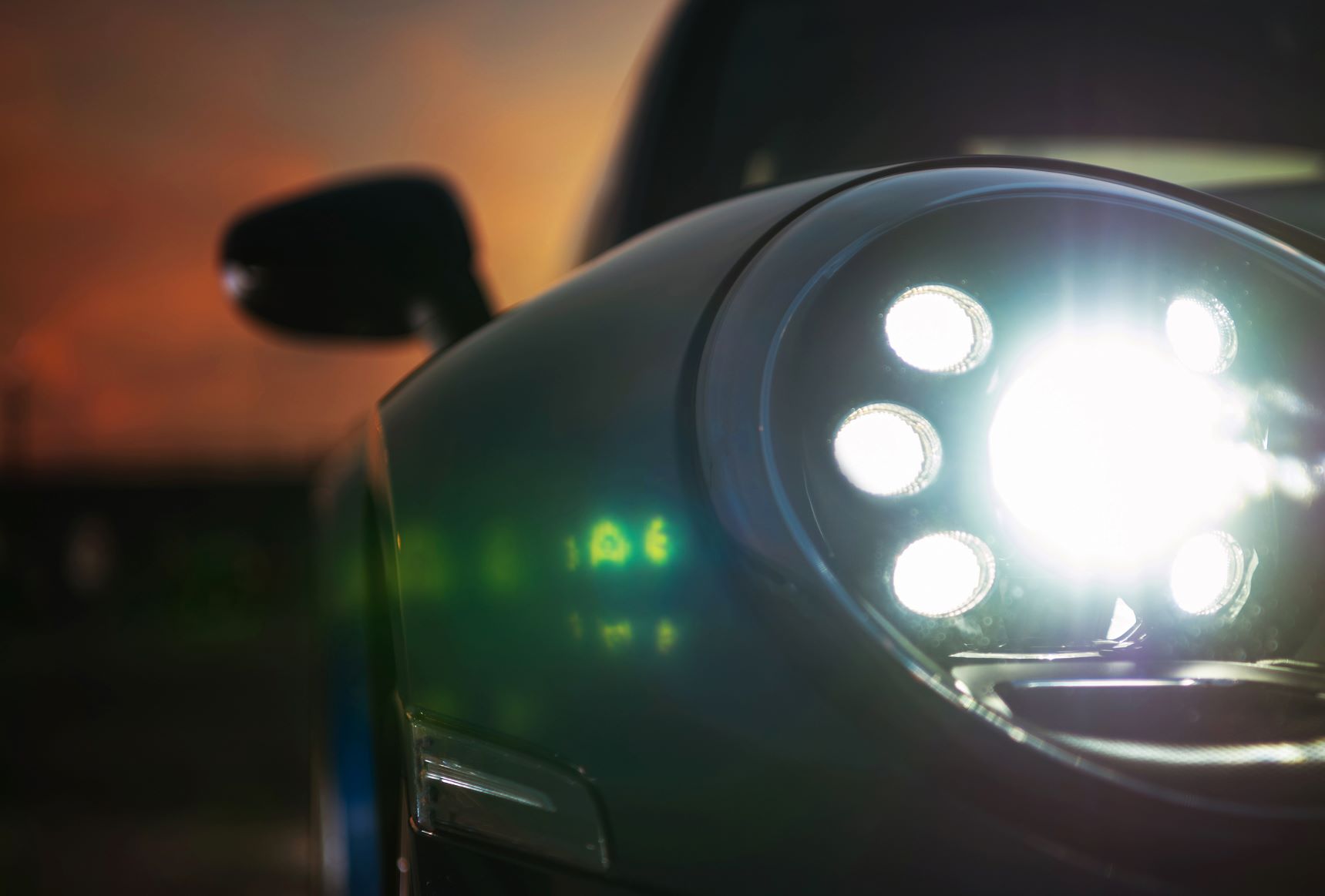 mini cooper head lights