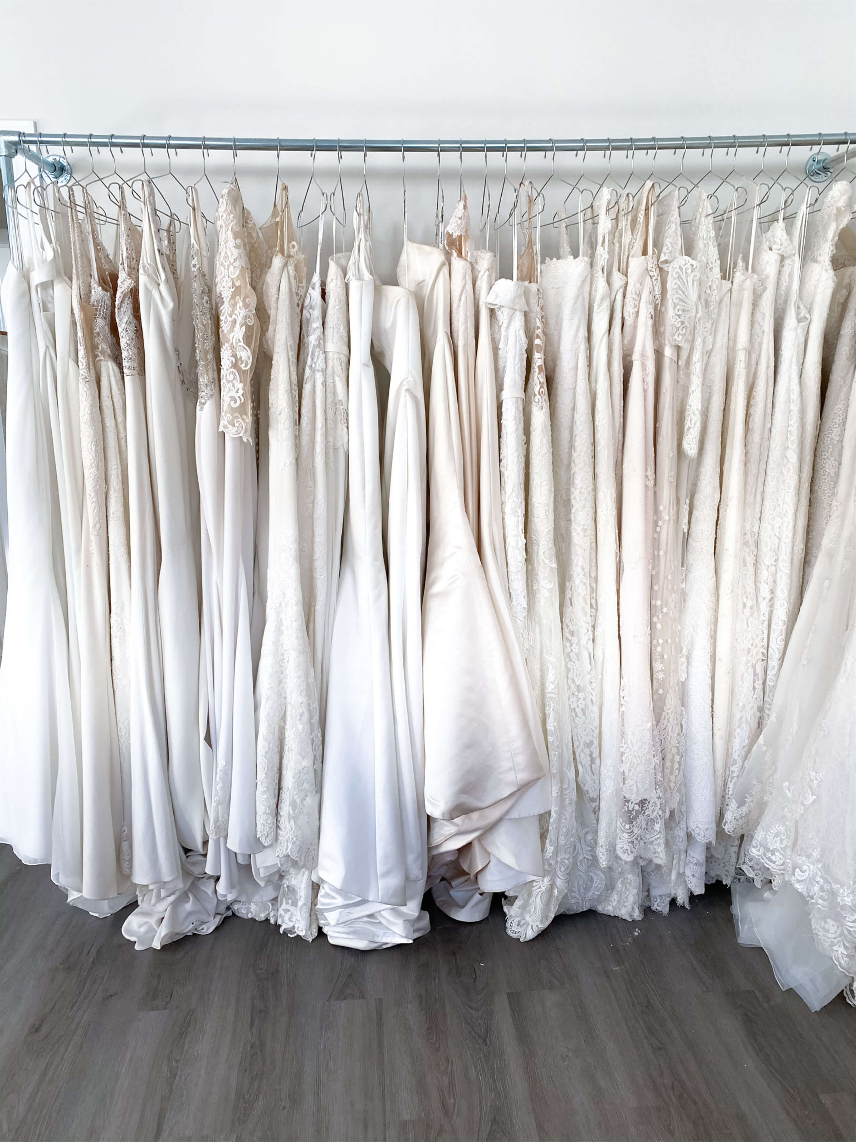 Sample wedding dresses on sale