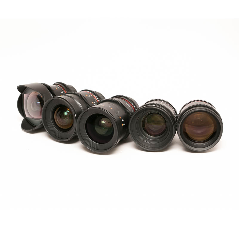 Rokinon - Cine DS Primes - Set of 5