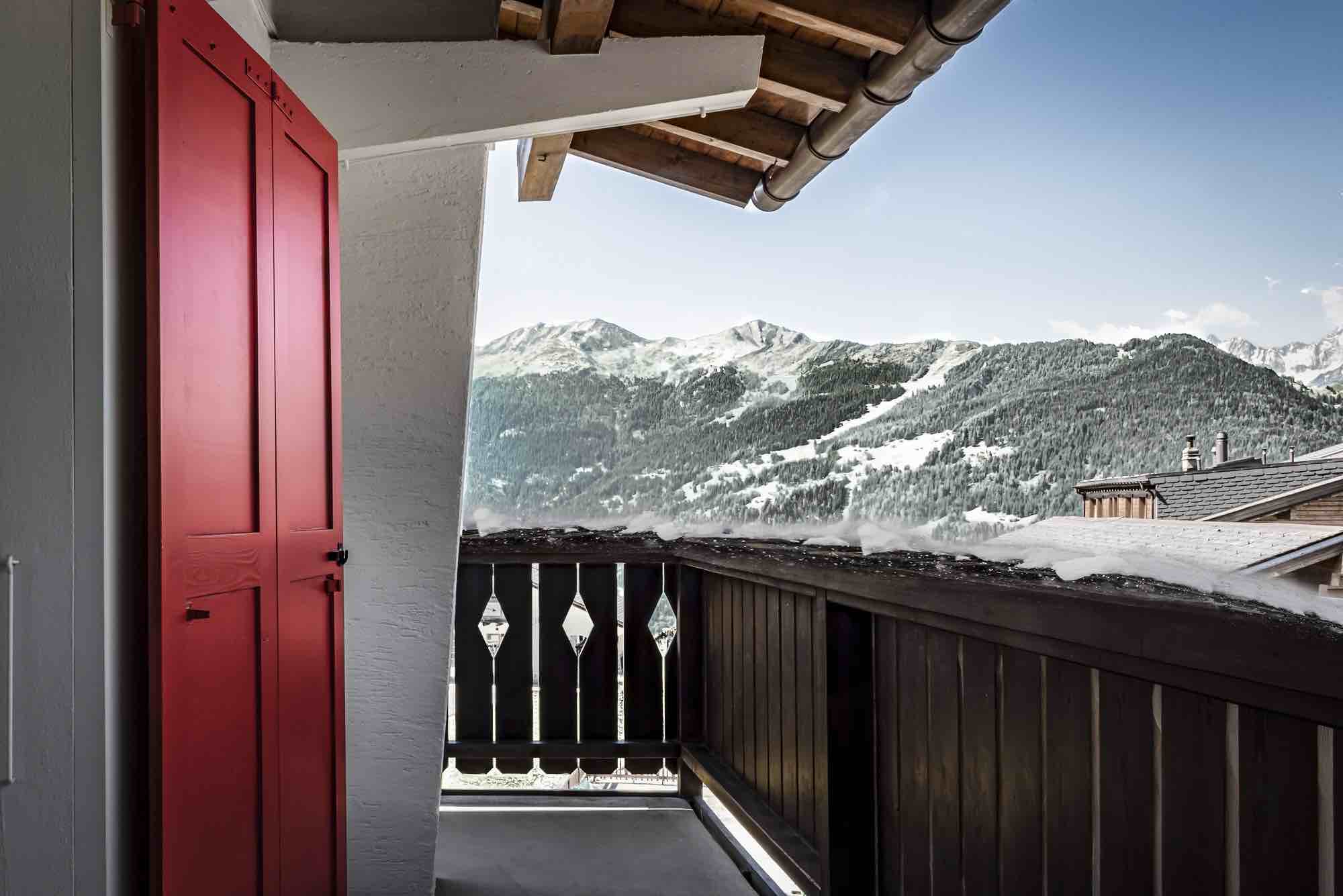 Balcon Neige Hôtel Experimental Chalet Verbier