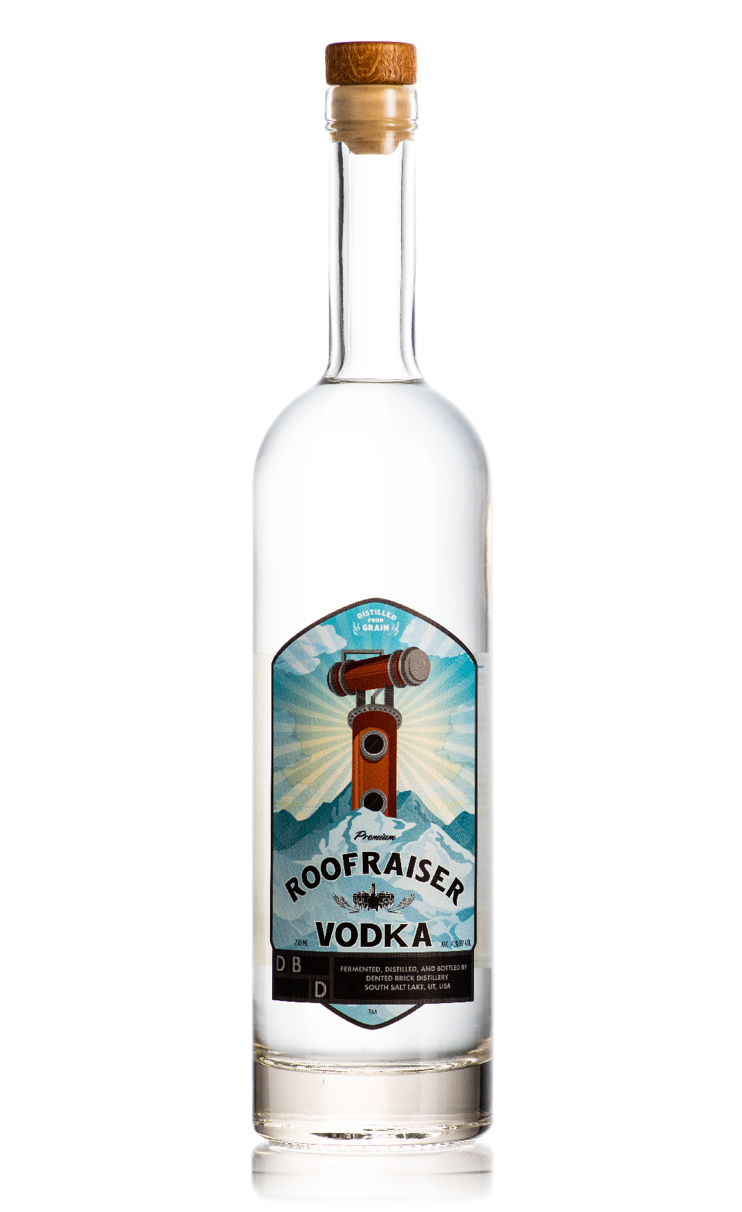 Dented Brick Distillery® Roofraiser Vodka®