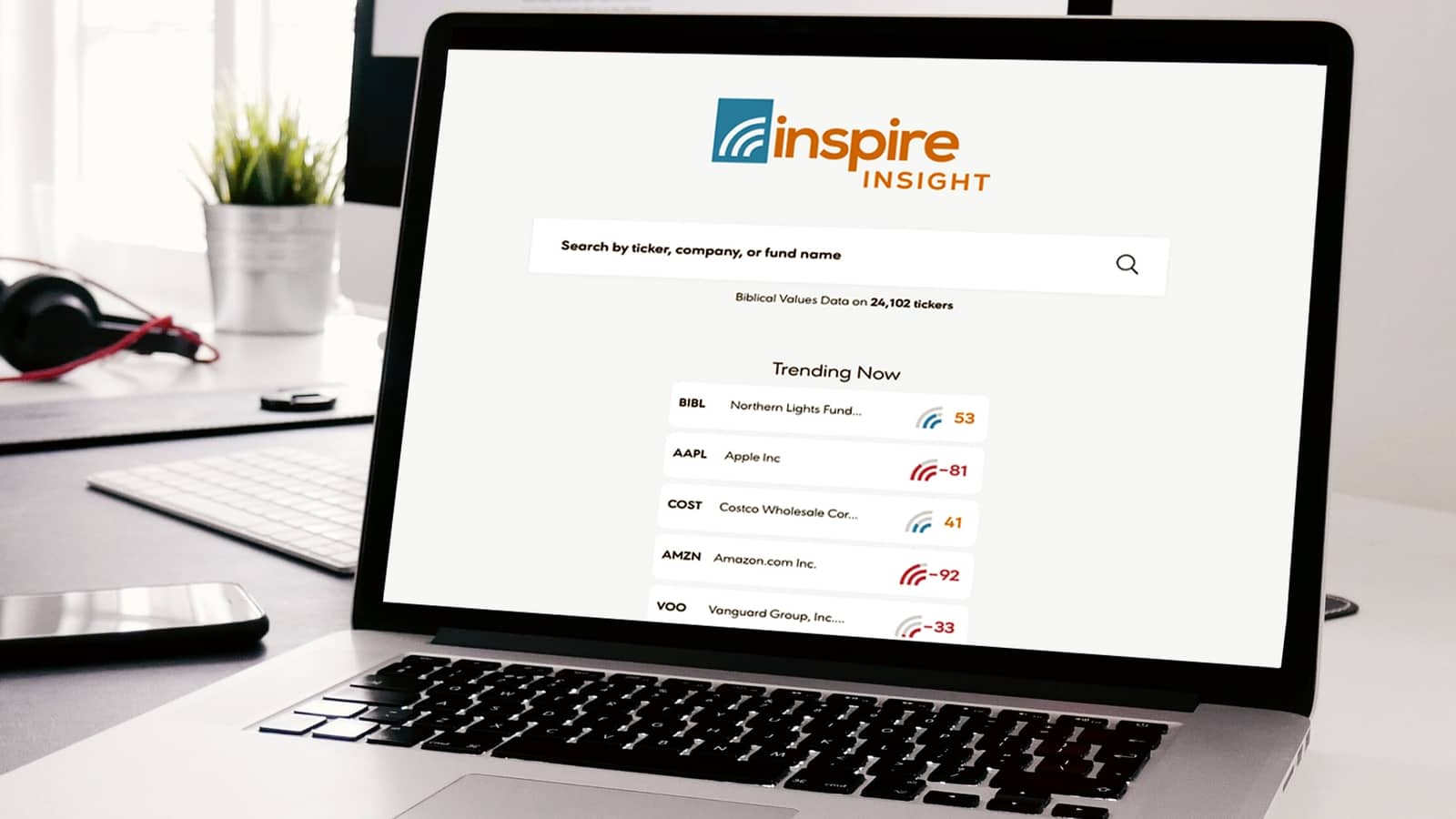 Inspire Insight Free FaithBased Investment Screening Tool — Inspire