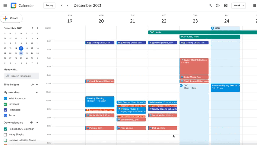 Is Google Calendar sharable?