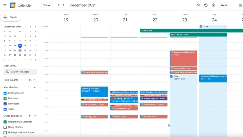 How to Share Google Calendar & Manage Your Availability | Reclaim