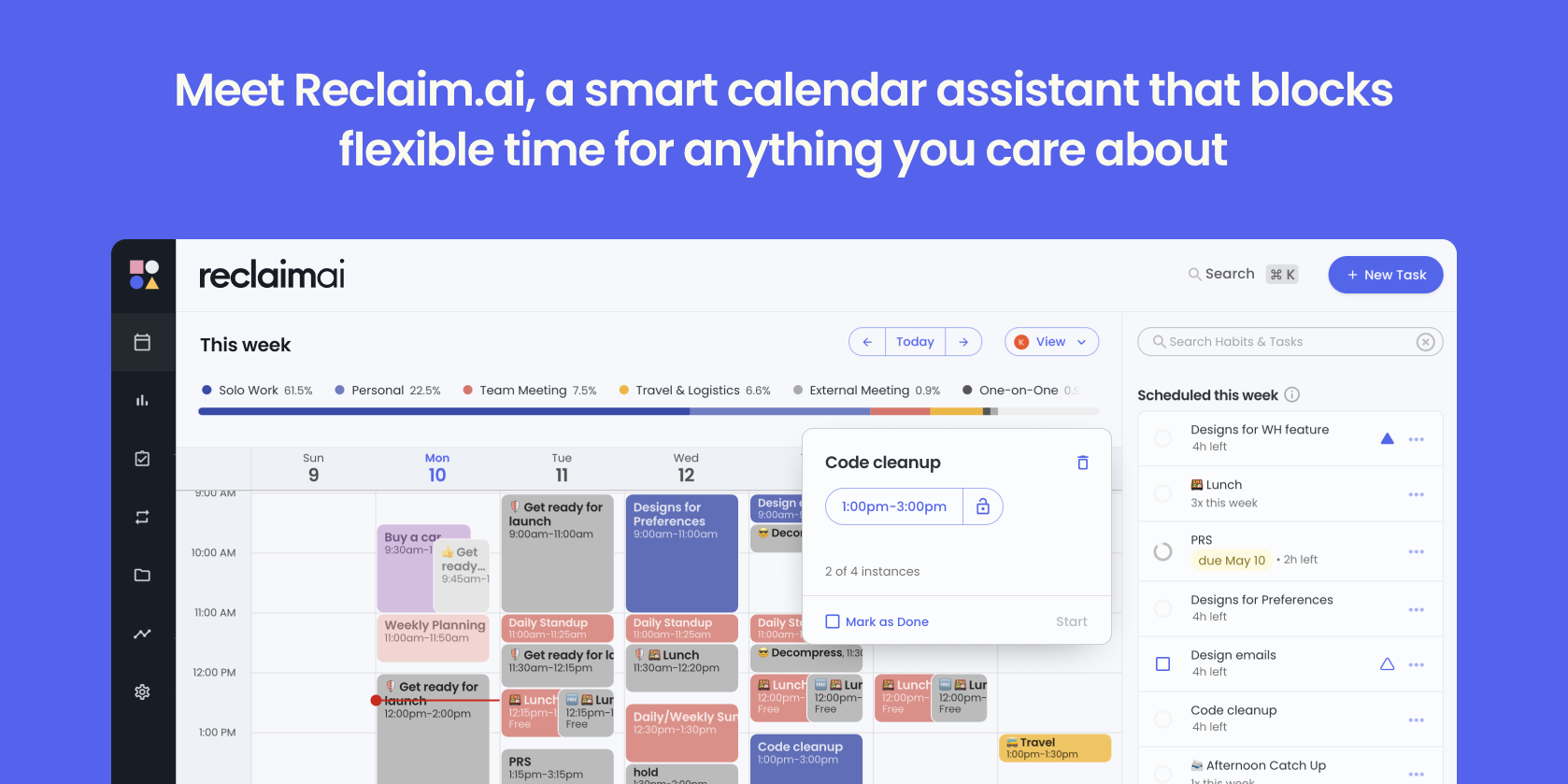 Integrate ClickUp with Google Calendar