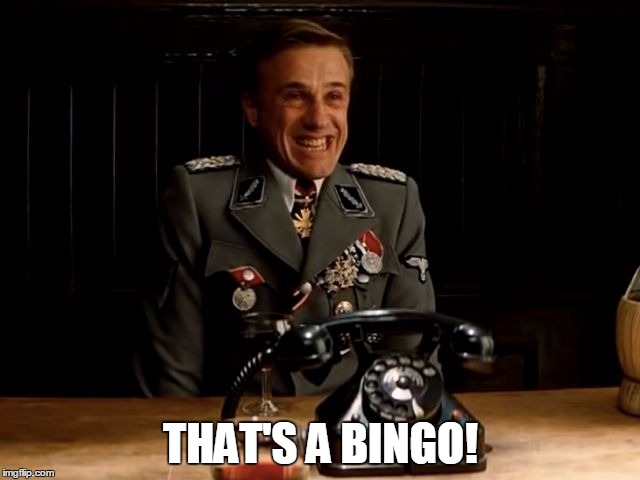 Image tagged in bingo - Imgflip