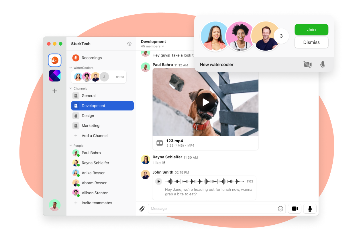 stork for apple mac OS product screenshot