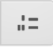 Nummerert liste ikon