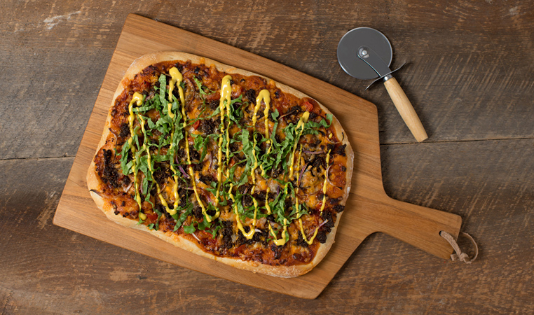 Cheeseburger Pizza