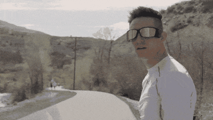 AR running Glasses GIF