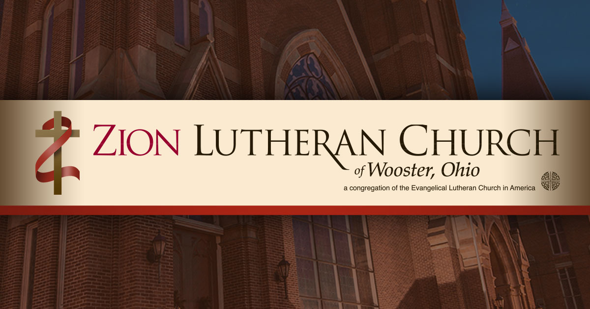 Worship online zion lutheran church wooster ohio