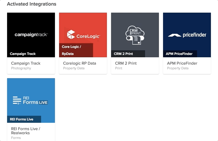 Real Estate Integrations