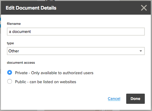 public documents