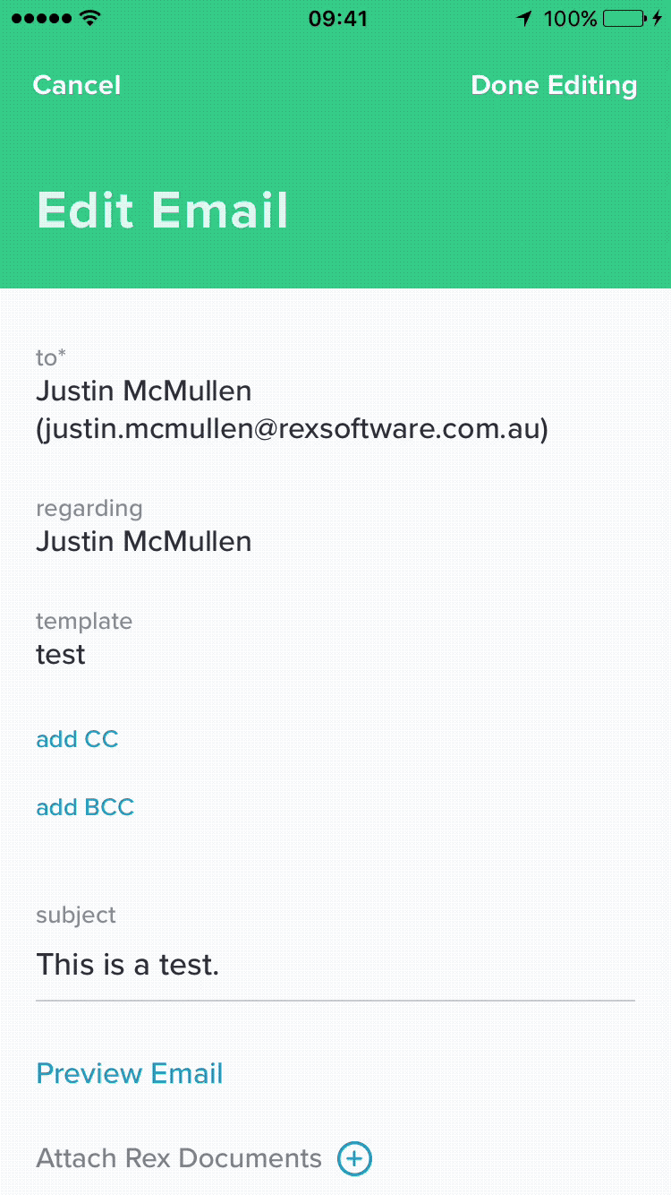 buyer match emails