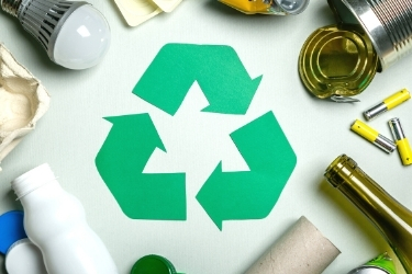 Recycle symbol - Go Green