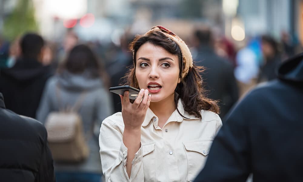 Woman voice identification