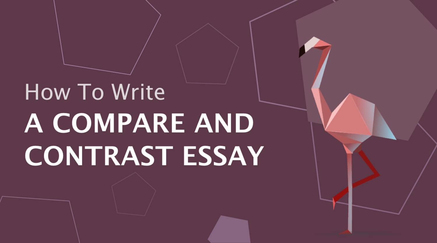 How to Write a Compare and Contrast Essay
