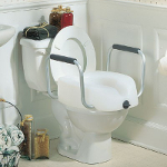 raised toilet seat