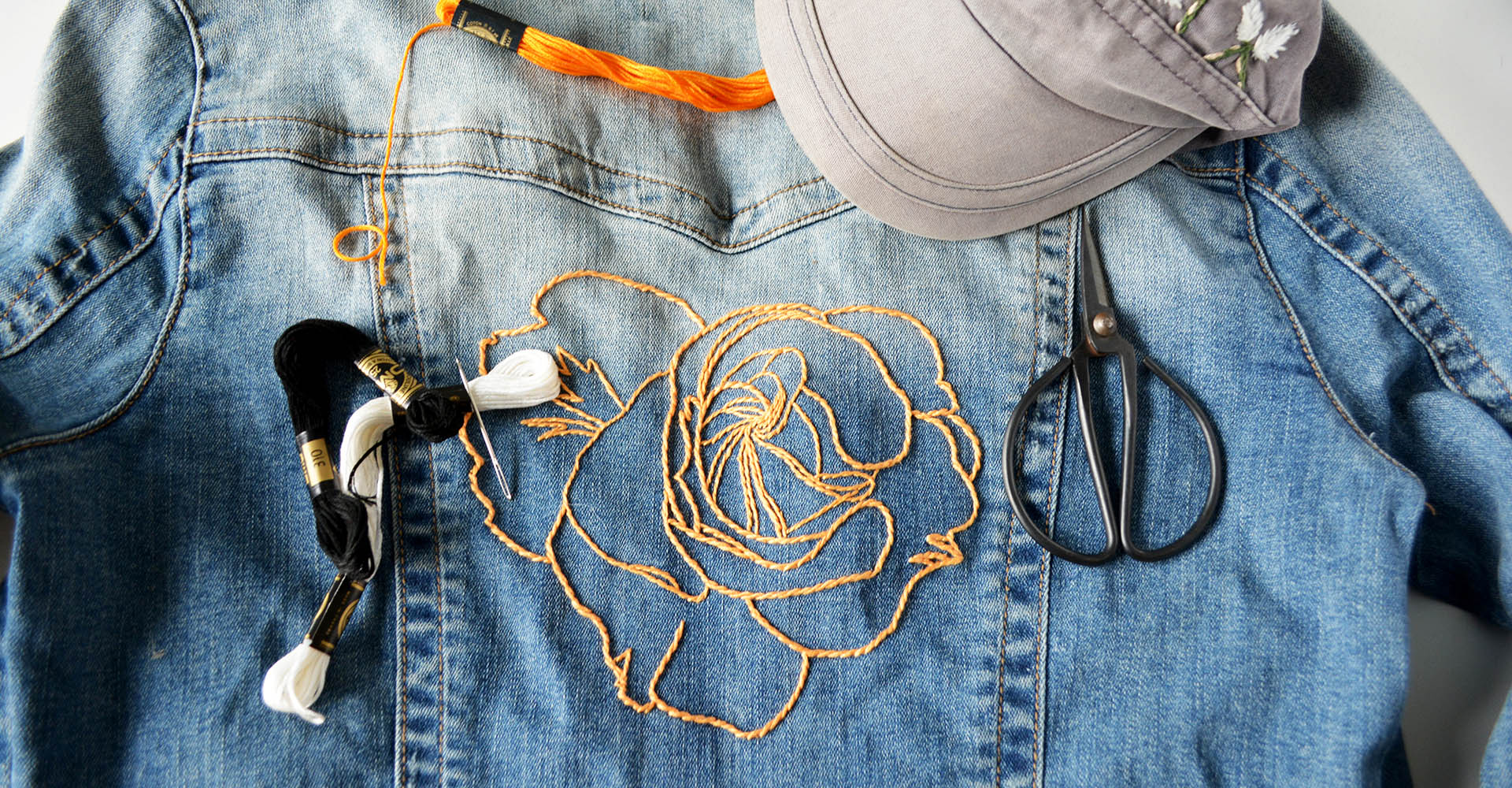 How to embroider your clothes Ensemble Magazine