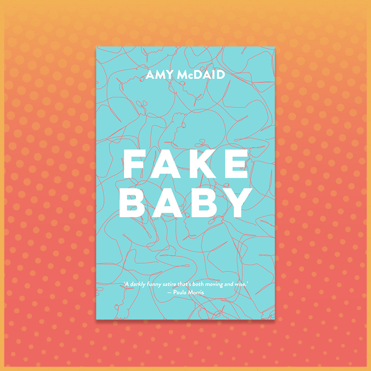 Amy McDaid Fake Baby Book Cover