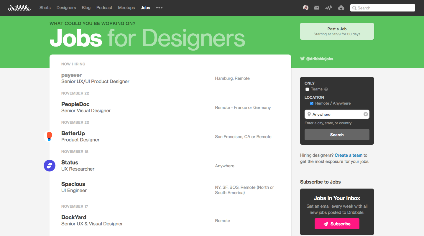 ux ui freelance projects