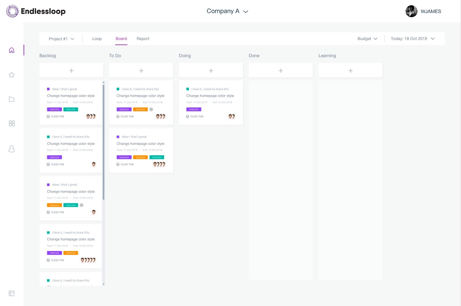 Endlessloop-Board