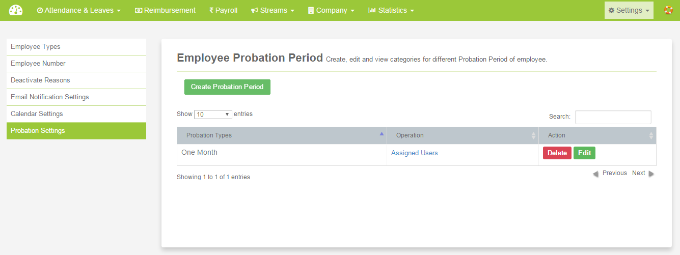 employee probation new