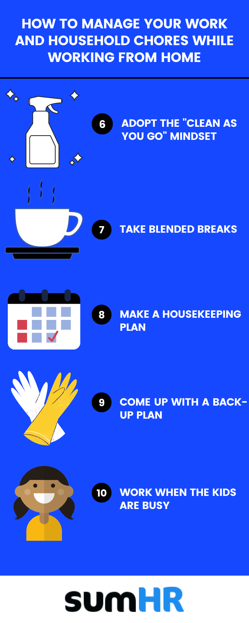 How to manage your household chores while working from home