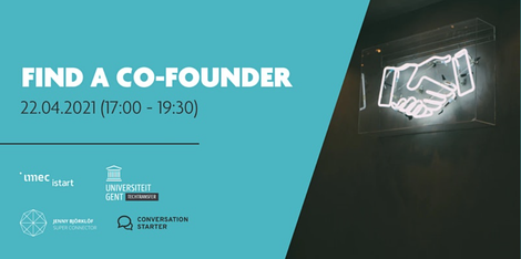 Find a Co-Founder - Tech Startup Matchmaking Event
