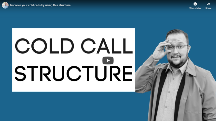 Cold call structure thumbnail.