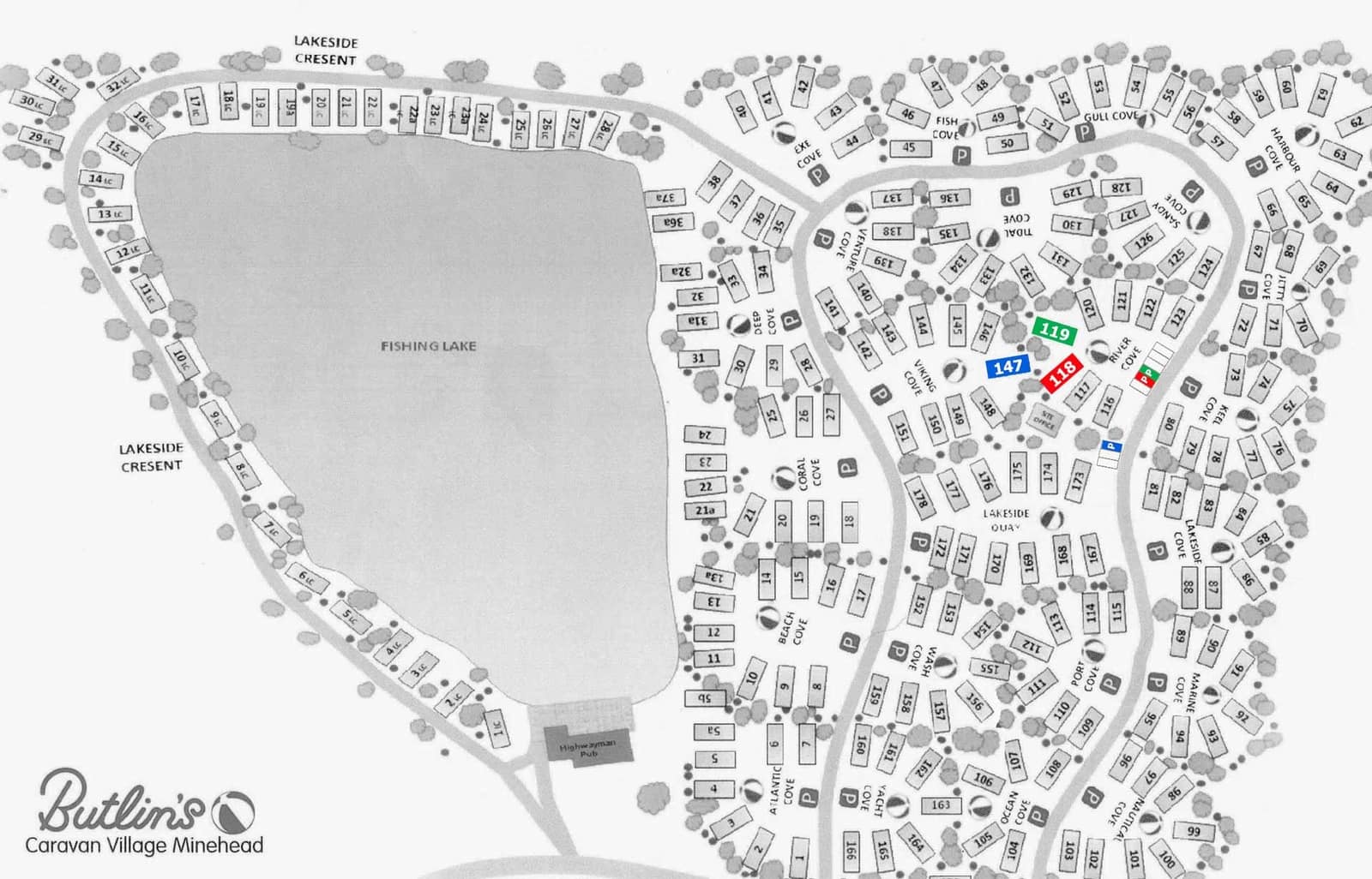 Caravan 147 Viking Cove Dawn's Caravan Hire Butlin's Minehead