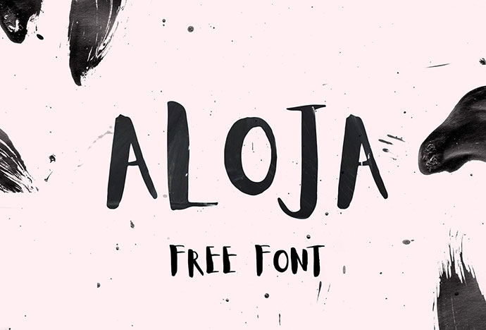 Aloja Free Handwritten Font