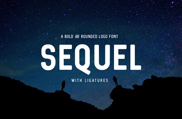 Sequel Free Modern Font